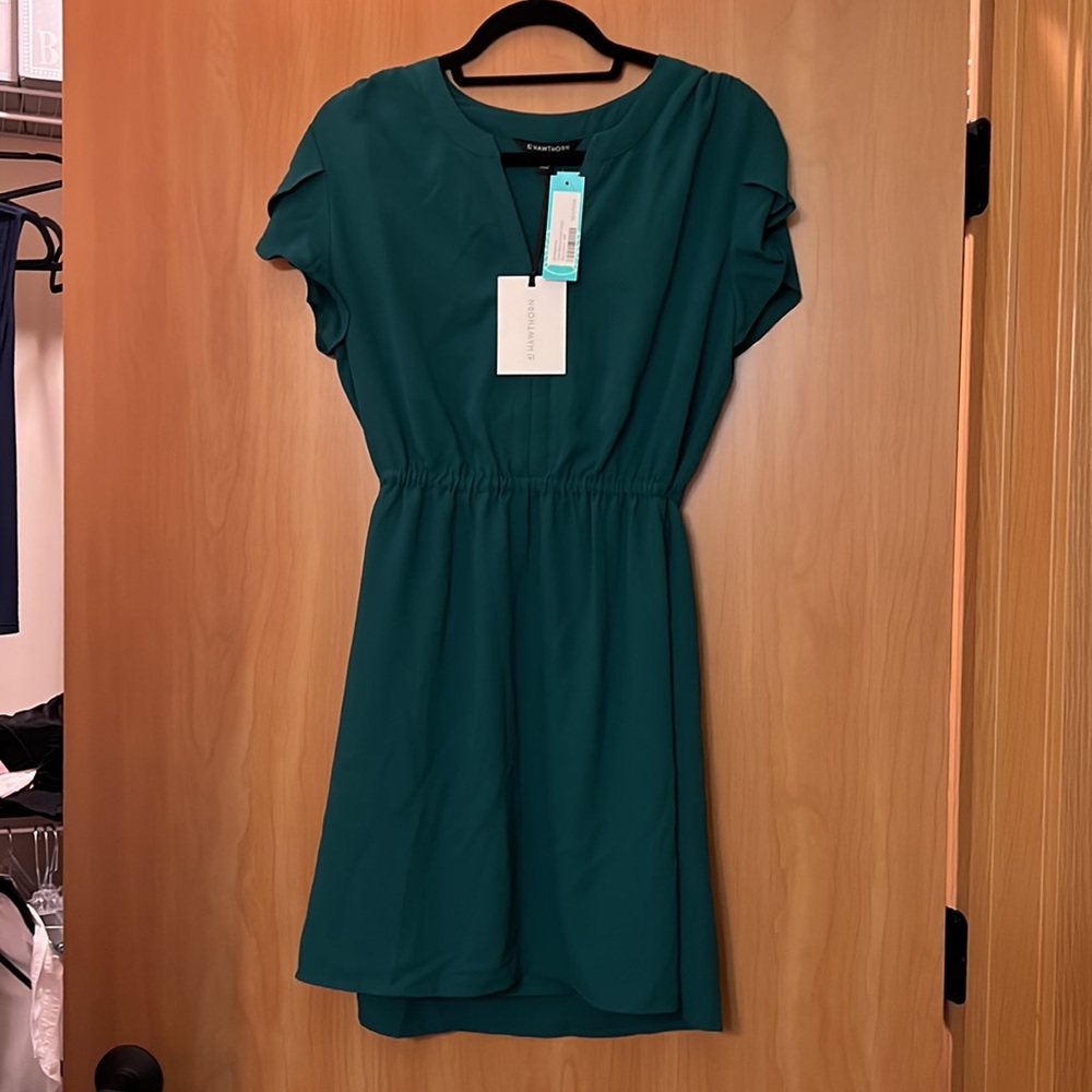 *New with tags* Lovely emerald/dark green  41 Hawthorne dress